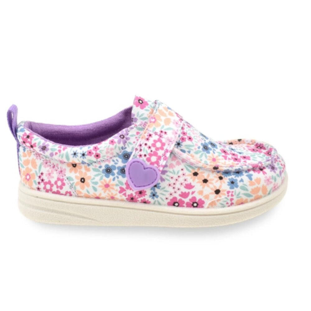 Wonder Nation Toddler Girl Moc Toe Shoes